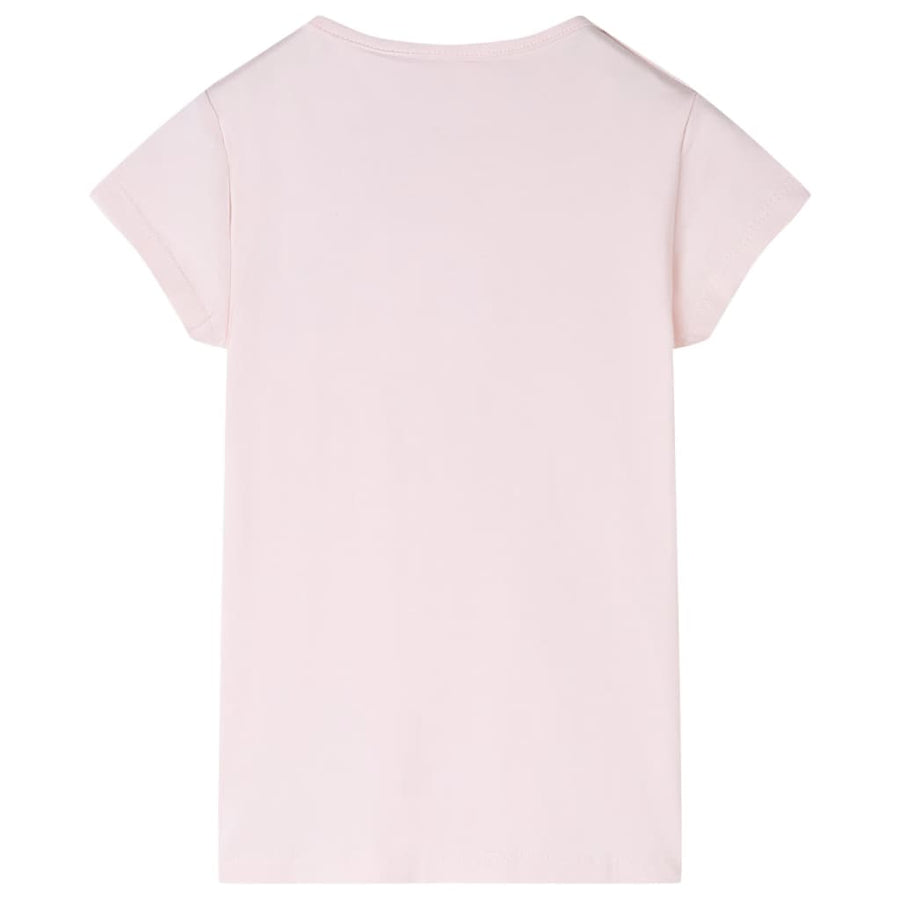 Kindershirt 140 zachtroze Roze