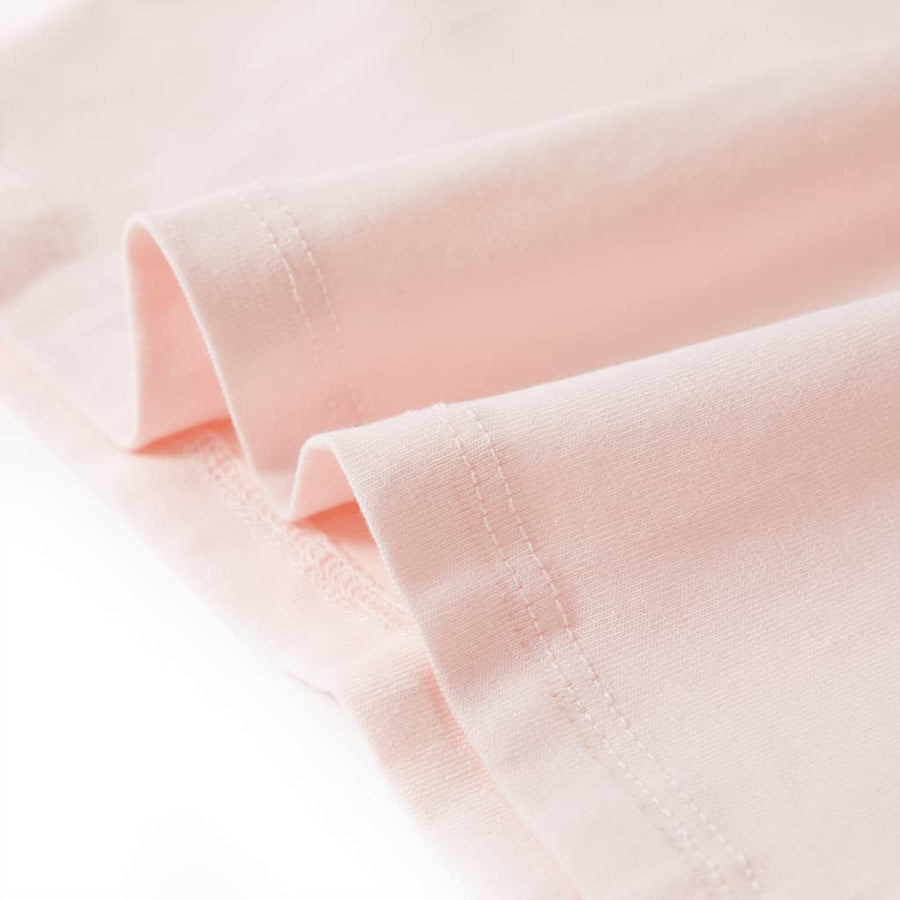 Kindershirt 140 zachtroze Roze