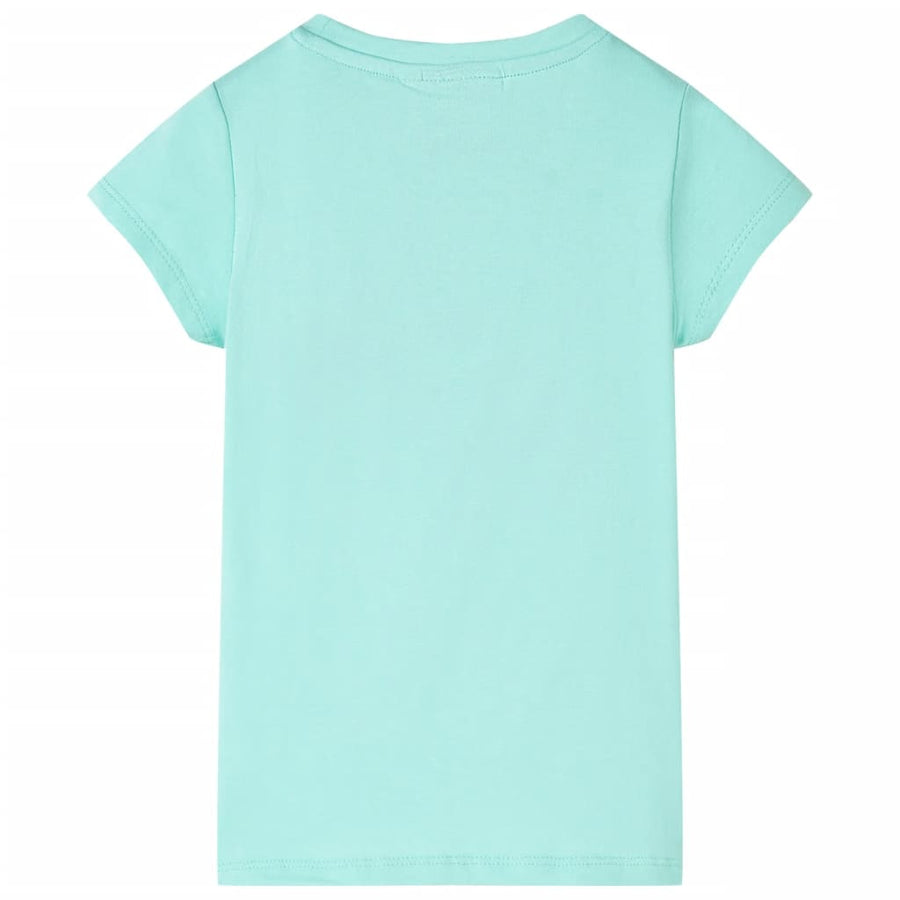Kindershirt 116 lichtmint Mintgroen 116
