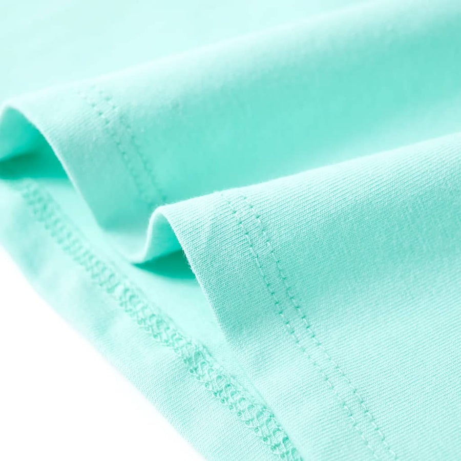 Kindershirt 140 lichtmint Mintgroen