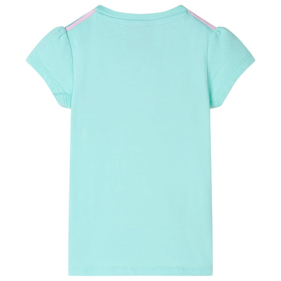 Kindershirt 116 lichtmint Mintgroen 116