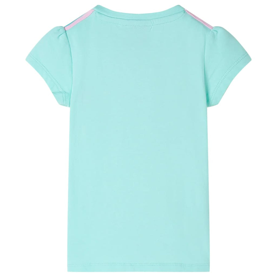 Kindershirt 140 lichtmint Mintgroen