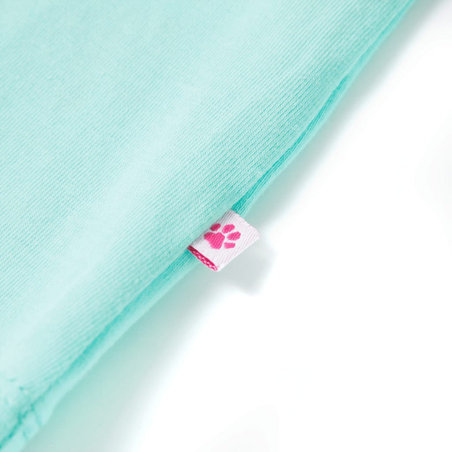 Kindershirt 140 lichtmint Mintgroen