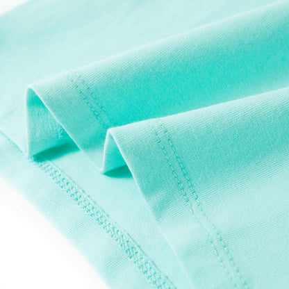 Kindershirt 140 lichtmint Mintgroen
