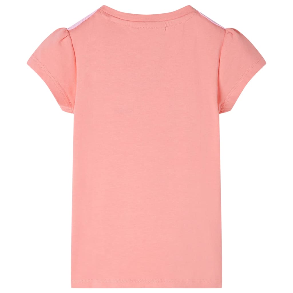 Kindershirt 140 lichtkoraalkleurig Koraal 140
