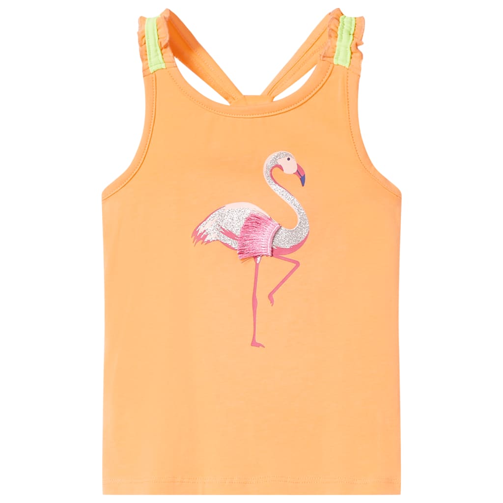 Kindertopje 116 feloranje orange 116