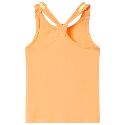 Kindertopje 128 feloranje orange 128