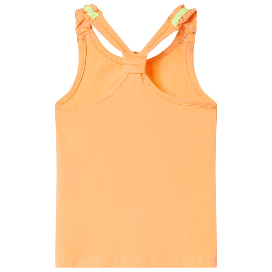 Kindertopje 128 feloranje orange 128