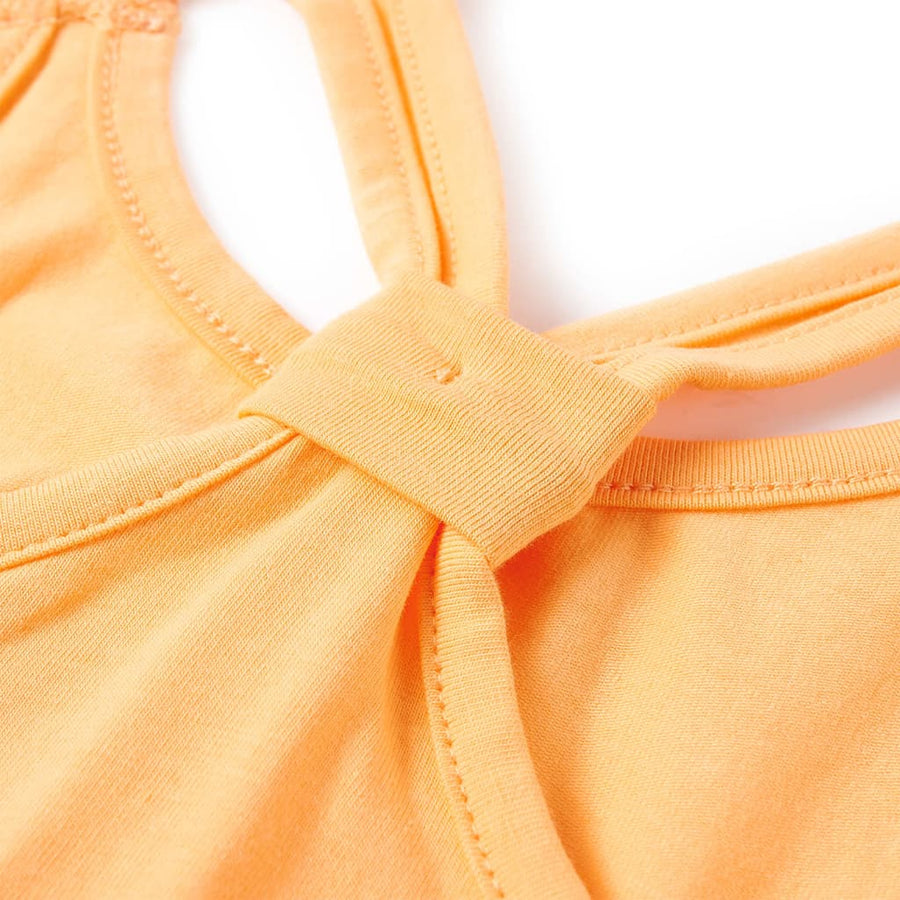 Kindertopje 128 feloranje orange 128