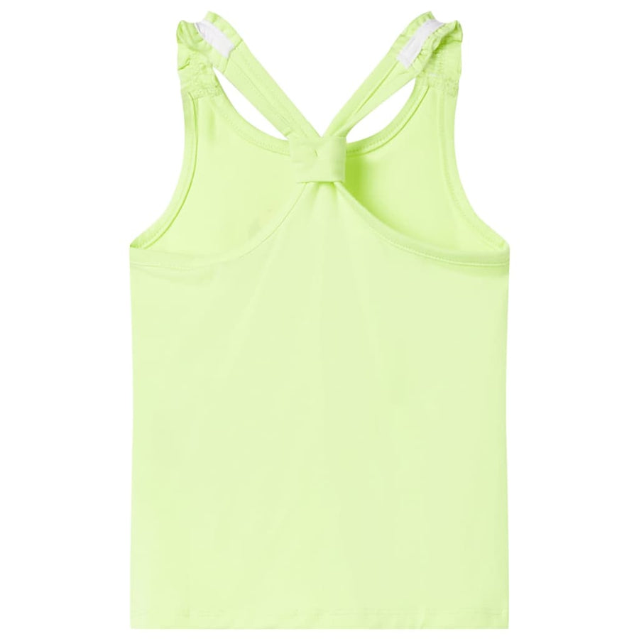 Kindertopje 104 neongeel Geel 104