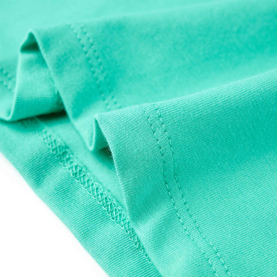 Kindershirt 116 mintkleurig Mintgroen