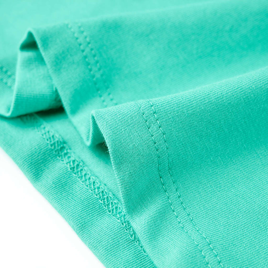Kindershirt 128 mintkleurig Mintgroen