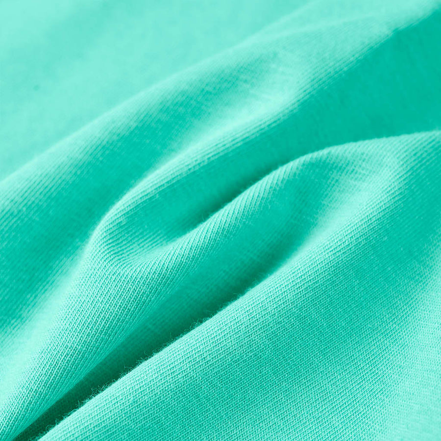 Kindershirt 128 mintkleurig Mintgroen
