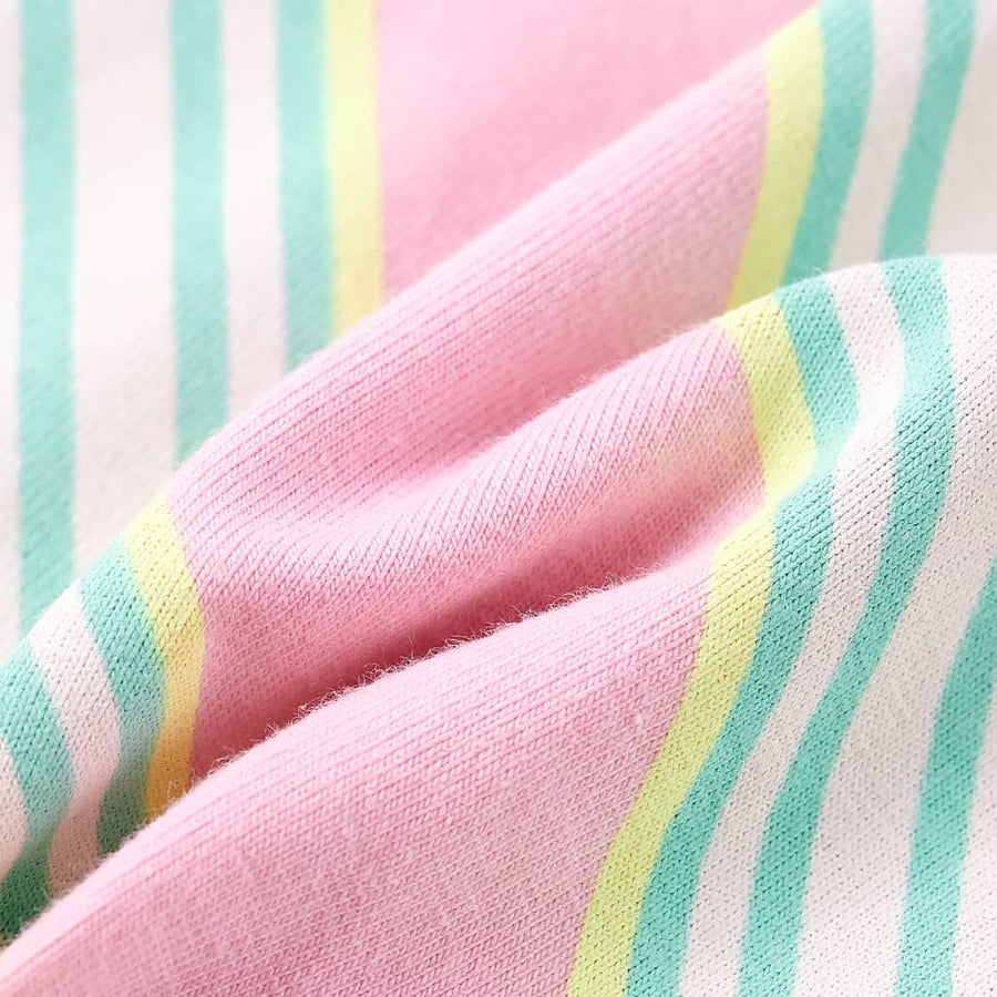 Kinderjurk zonder mouwen met trekkoord 116 roze 116