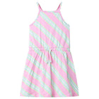 Sleeveless Girls' Dress with Drawstring 128 Pink