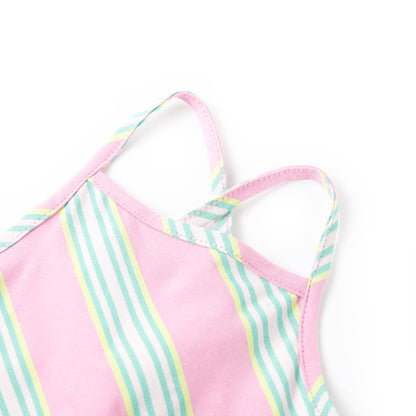 Kinderjurk zonder mouwen met trekkoord 128 roze 128