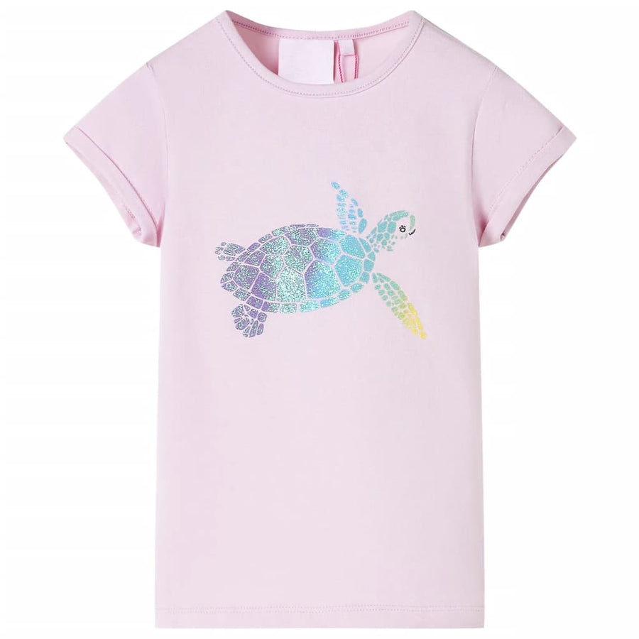 Kindershirt 116 lila Lila 116
