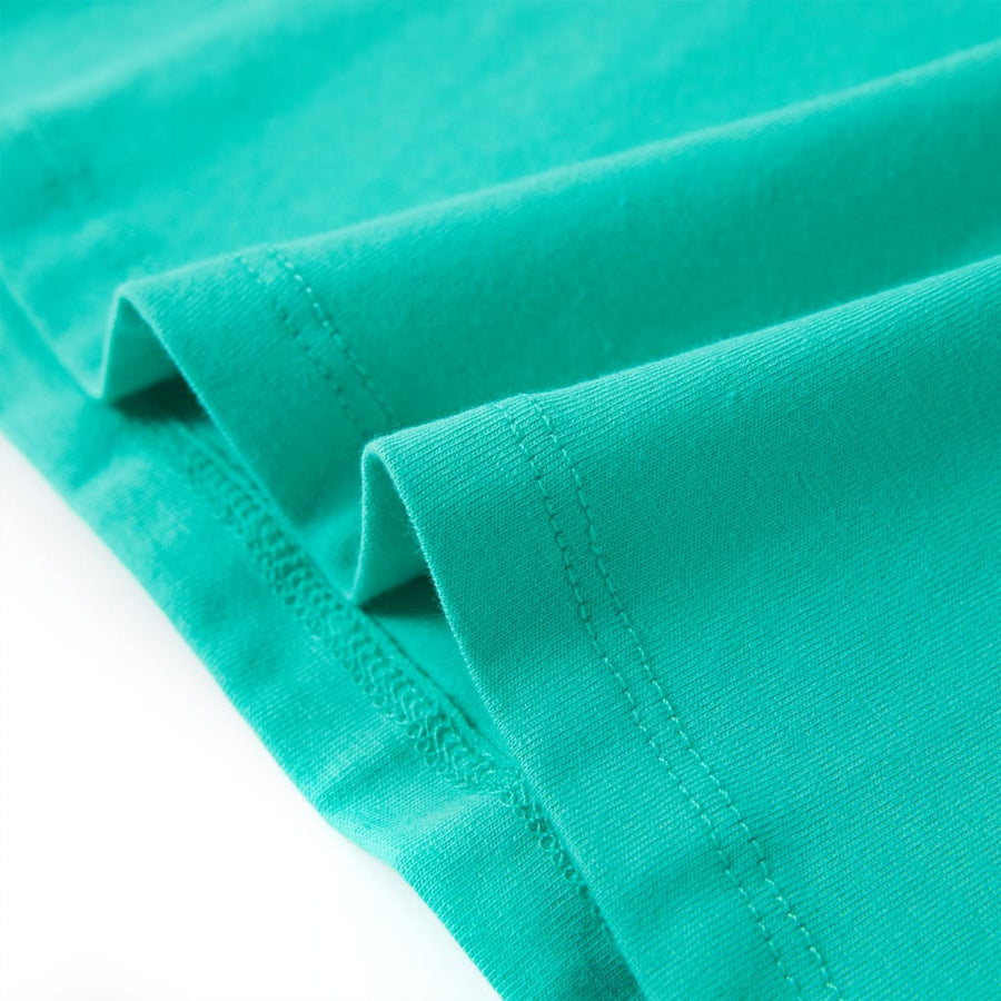 Kindershirt 116 mintkleurig Mintgroen