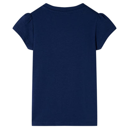 Kindershirt 104 marineblauw Marineblauw