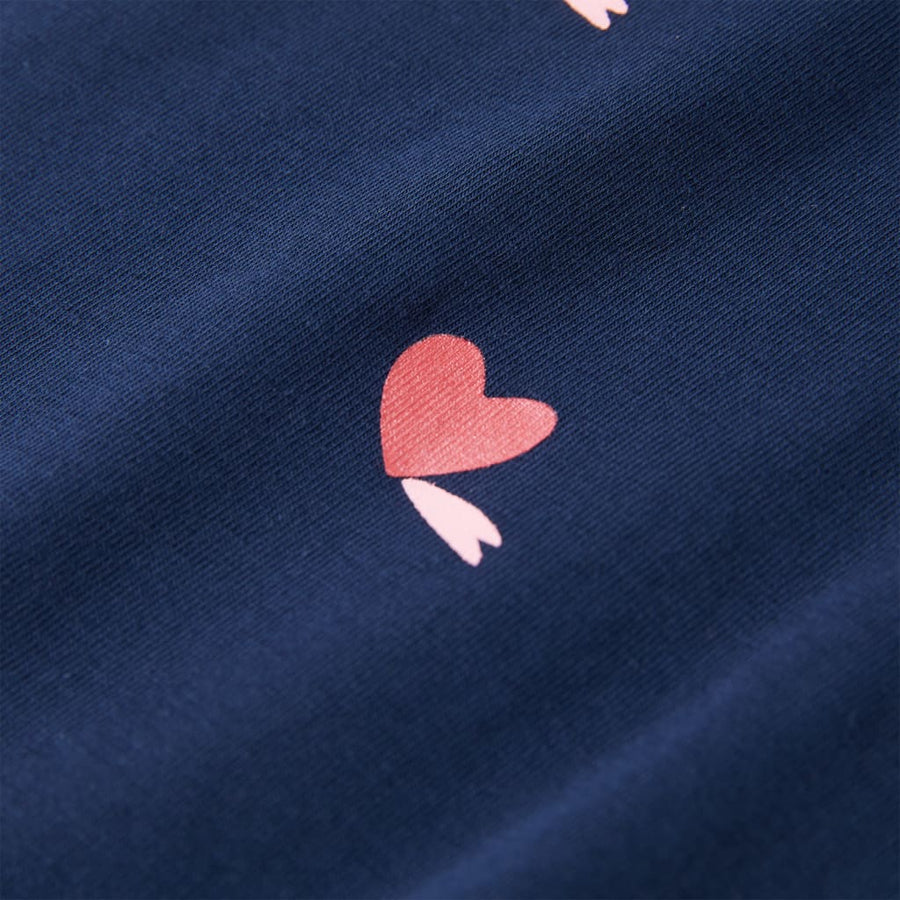 Kindershirt 104 marineblauw Marineblauw