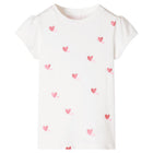 Kids' T-shirt 104 ecru