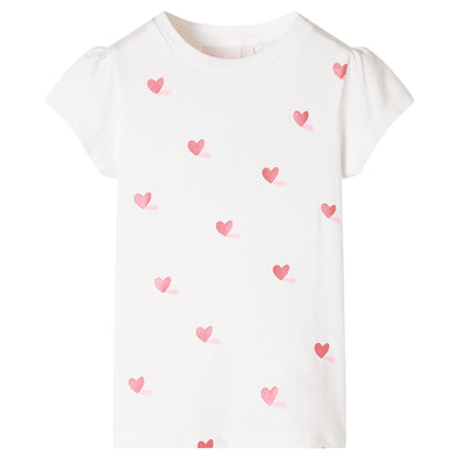 Kindershirt 104 ecru Ecru