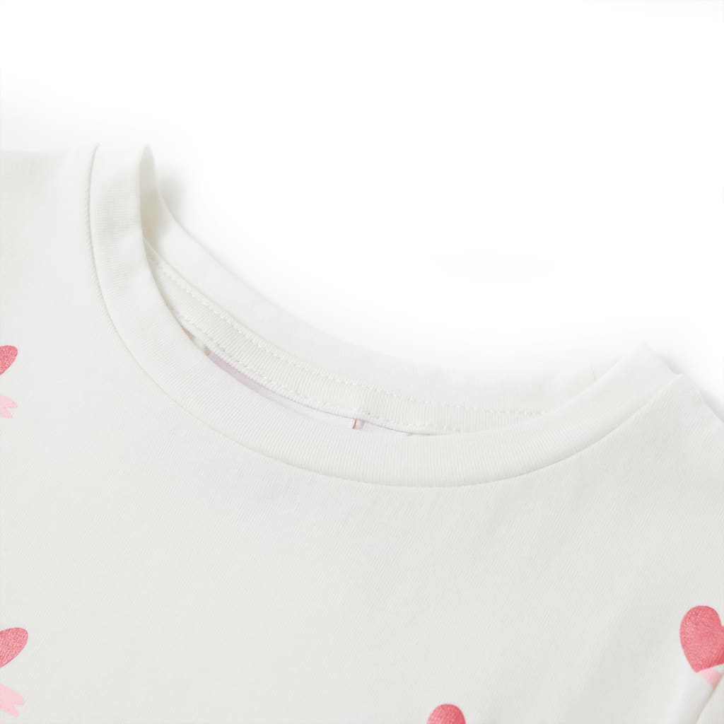 Kindershirt 104 ecru Ecru