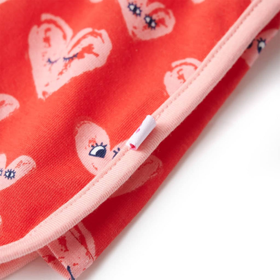 Kindershort met trekkoord 116 rood 116