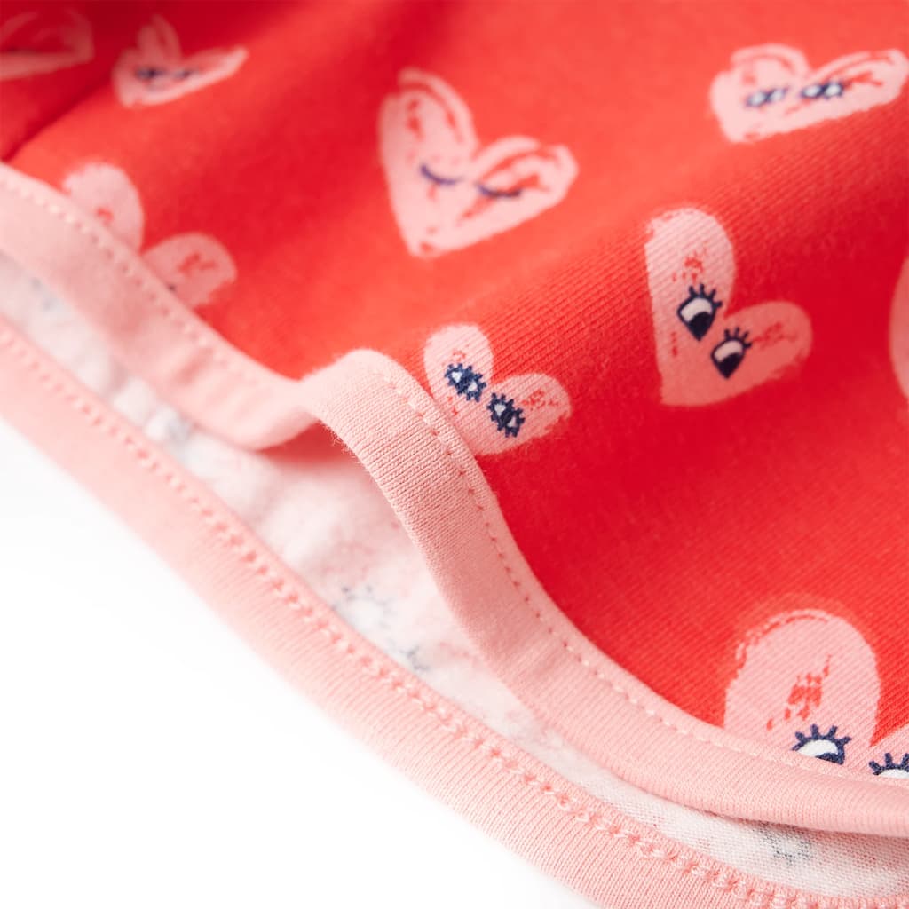 Kindershort met trekkoord 116 rood 116