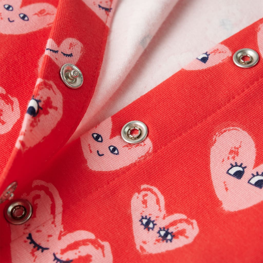 Kinderjumpsuit 140 rood 140