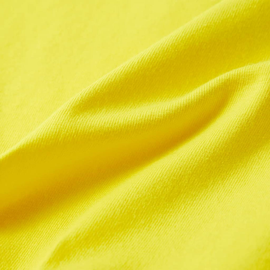 Kindershirt 104 geel Geel