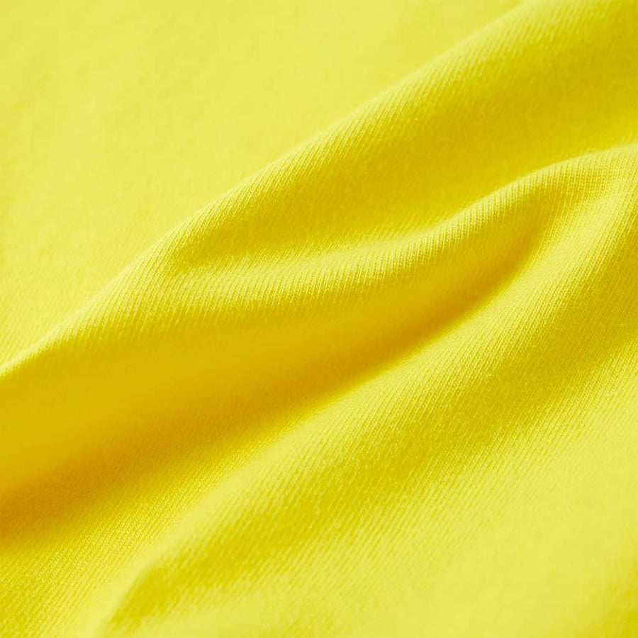 Kindershirt 128 geel Geel