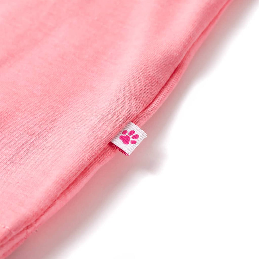 Kindershirt 92 fluorescerend felroze Roze 92