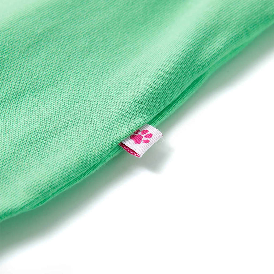 Kindershirt 104 lichtgroen Groen 104