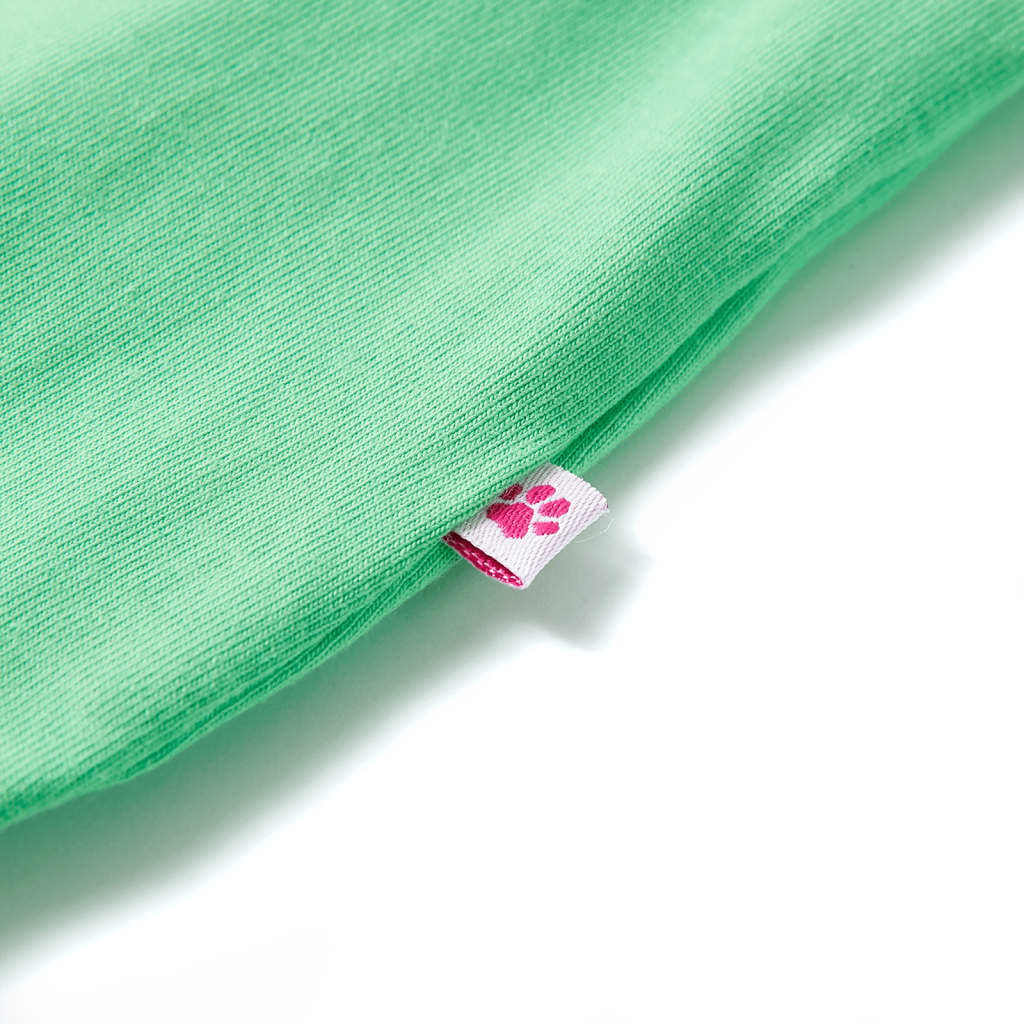 Kindershirt 116 lichtgroen Groen 116