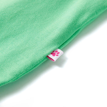 Kindershirt 116 lichtgroen Groen 116
