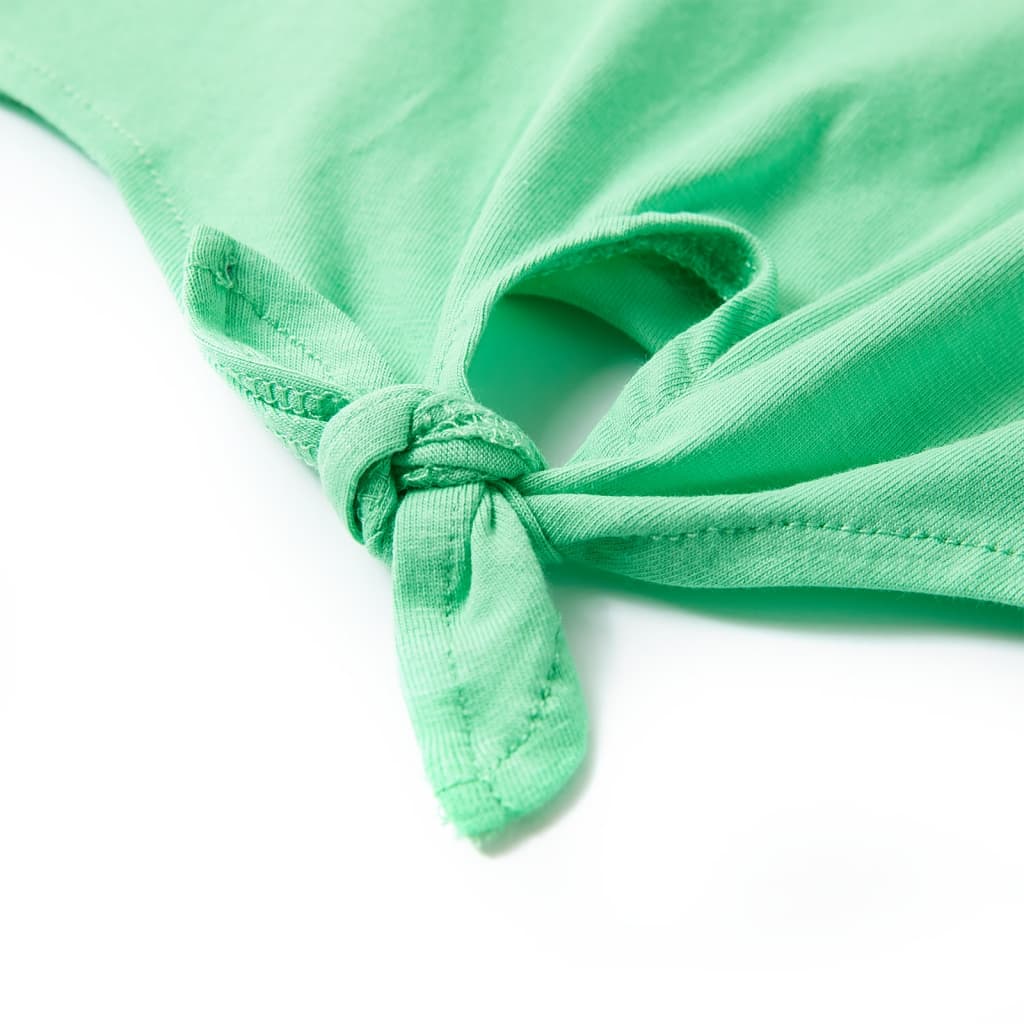 Kindershirt 116 lichtgroen Groen 116