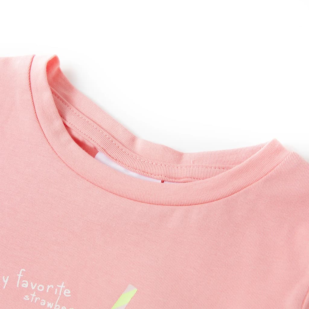 Kindershirt 116 roze Roze