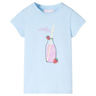 Children's t-shirt 140 light blue