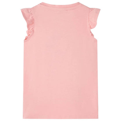 Kindershirt 116 roze Roze 116
