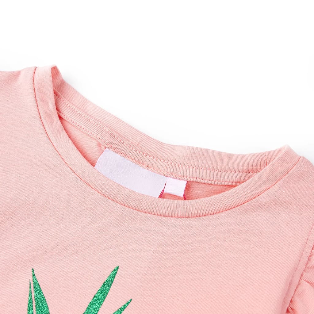 Kindershirt 116 roze Roze 116