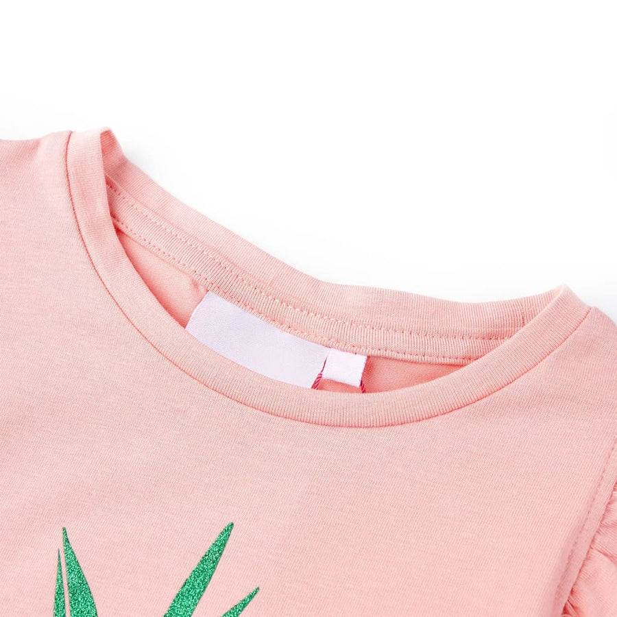 Kindershirt 116 roze Roze 116