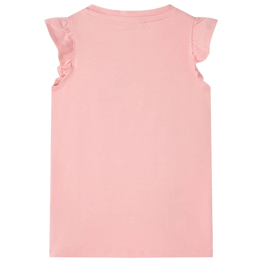 Kindershirt 128 roze Roze 128