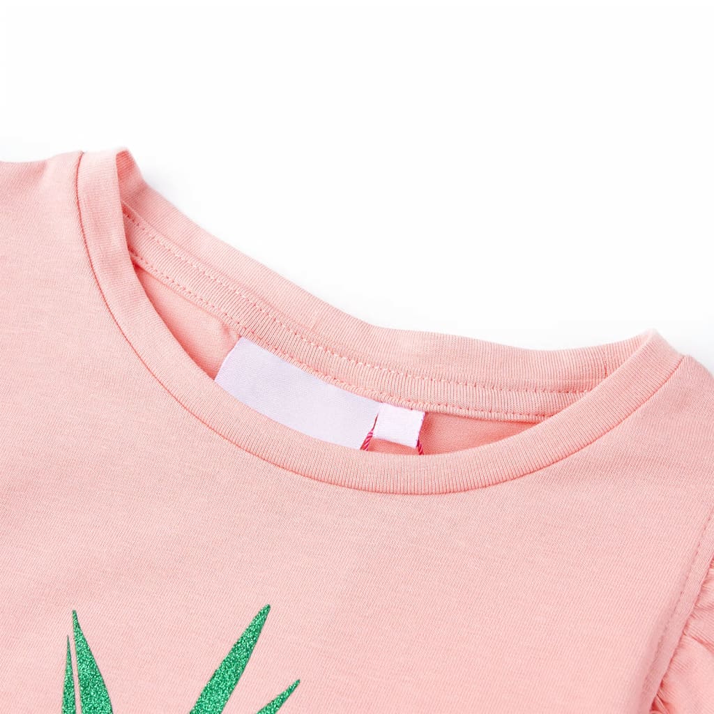 Kindershirt 128 roze Roze 128