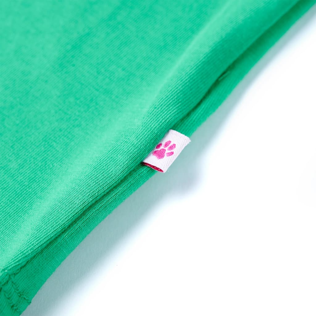 Kindershirt 116 groen Groen 116