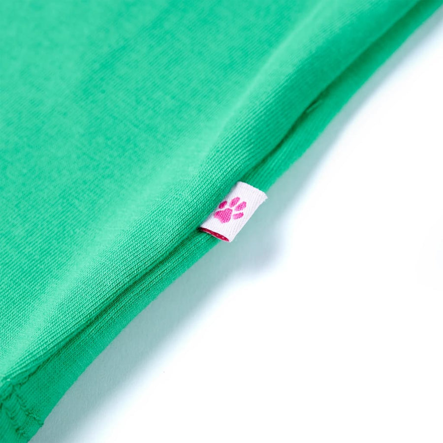 Kindershirt 116 groen Groen 116