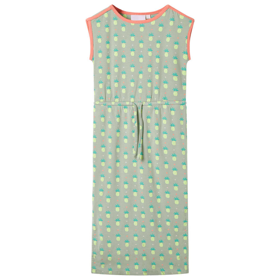 Kinderjurk 116 oudmint 116