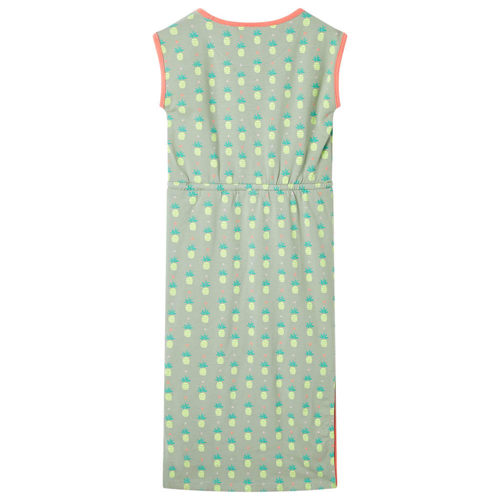 Kinderjurk 116 oudmint 116