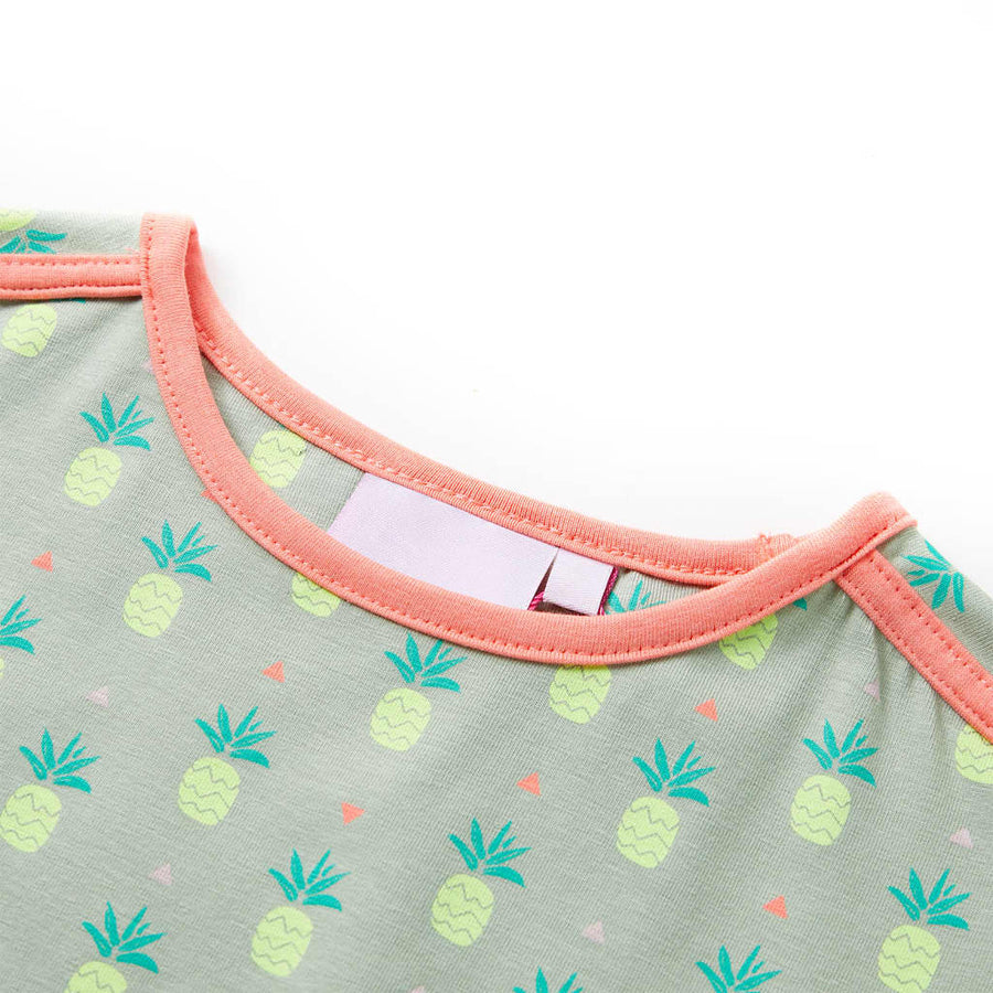 Kinderjurk 116 oudmint 116
