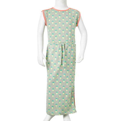 Kinderjurk 116 oudmint 116